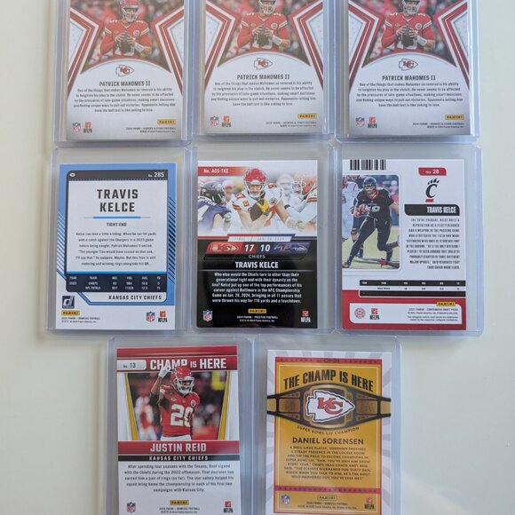 Kansas City Chiefs: Travis Kelce, Patrick Mahomes II, Reid + More NFL Cards - Picture 2 of 13